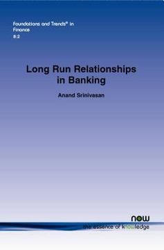 portada Long Run Relationships in Banking (en Inglés)