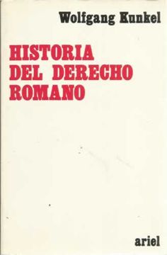 portada Historia del derecho romano