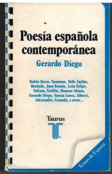 portada Poesia Española Contemporanea (1901-1934) (12ª Ed. )