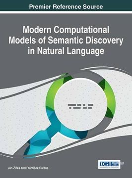 portada Modern Computational Models of Semantic Discovery in Natural Language (Advances in Data Mining and Database Management)