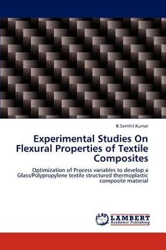 portada experimental studies on flexural properties of textile composites (in English)