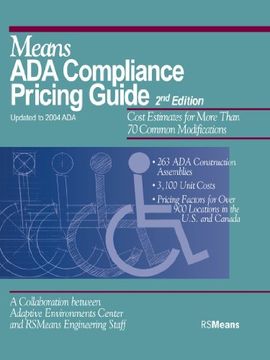 portada Means ADA Compliance Pricing Guide 2e (Rsmeans)