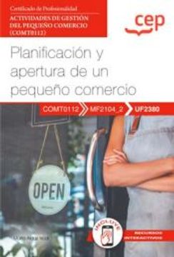 portada Manual Planificacion y Apertura de Pequeño Comercio Uf2380