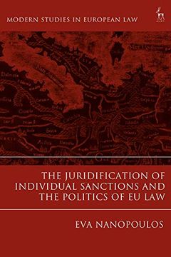portada The Juridification of Individual Sanctions and the Politics of eu law (Modern Studies in European Law) (en Inglés)