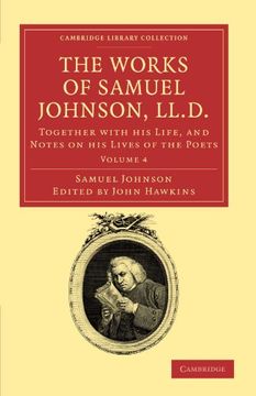 portada The Works of Samuel Johnson, Ll. D. 11 Volume Set: The Works of Samuel Johnson, Ll. D. Volume 4 Paperback (Cambridge Library Collection - Literary Studies) (en Inglés)