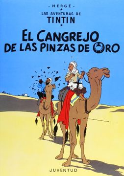 portada C - el Cangrejo de las Pinzas de oro (Las Aventuras de Tintin Cartone) (in Spanish)