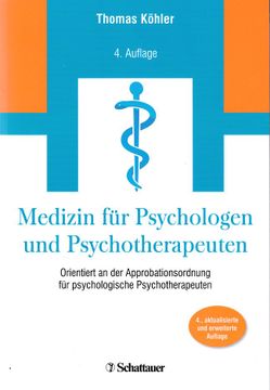 portada Medizin für Psychologen und Psychotherapeuten: Orientiert an der Approbationsordnung für Psychologische Psychotherapeuten. (en Alemán)