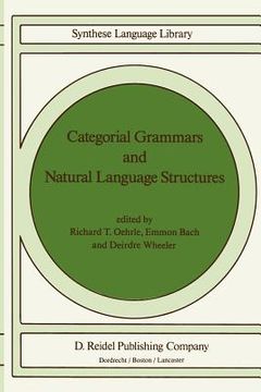 portada categorial grammars and natural language structures