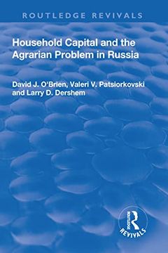 portada Household Capital and the Agrarian Problem in Russia (en Inglés)