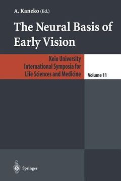 portada the neural basis of early vision (en Inglés)