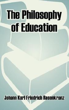 portada the philosophy of education (in English)