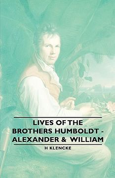 portada lives of the brothers humboldt - alexander & william (in English)