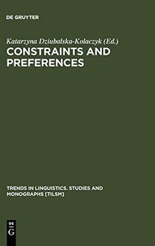 portada Constraints and Preferences (en Inglés)