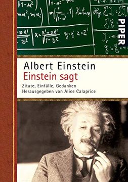 portada Einstein Sagt: Zitate, Einfã¤Lle, Gedanken (en Alemán)