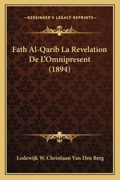 portada Fath Al-Qarib La Revelation De L'Omnipresent (1894) (in French)