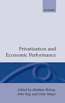 portada Privatization and Economic Performance (en Inglés)