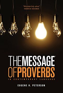 portada The Message the Book of Proverbs (Repack) (en Inglés)