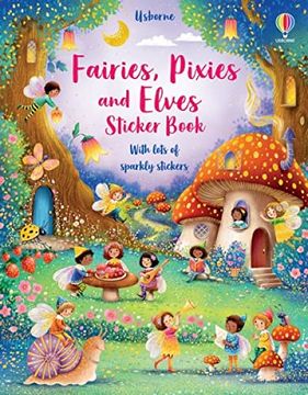 portada Fairies, Pixies and Elves Sticker Book (Sticker Books) (en Inglés)