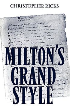 portada Milton's Grand Style (in English)