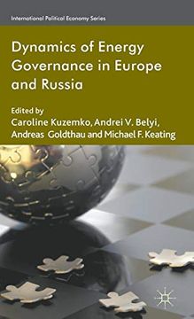 portada Dynamics of Energy Governance in Europe and Russia (in English)