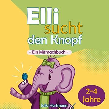 portada Elli Sucht den Knopf: Ein Mitmachbuch (in German)