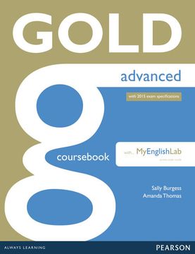 portada Gold Advanced Cours With Advanced Mylab Pack (en Inglés)