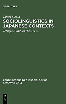 portada Sociolinguistics in Japanese Contexts 