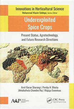 portada Underexploited Spice Crops: Present Status, Agrotechnology, and Future Research Directions