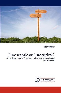 portada eurosceptic or eurocritical? (en Inglés)