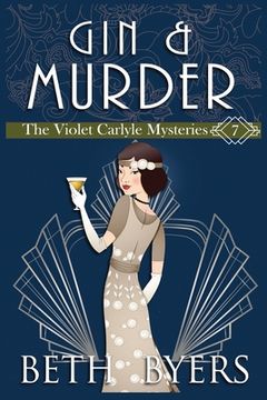 portada Gin & Murder: A Violet Carlyle Cozy Historical Mystery (en Inglés)