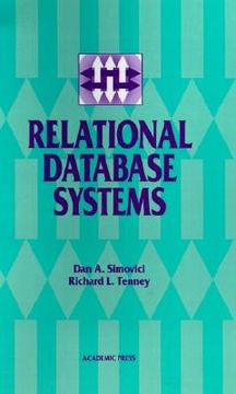 portada relational database systems (en Inglés)