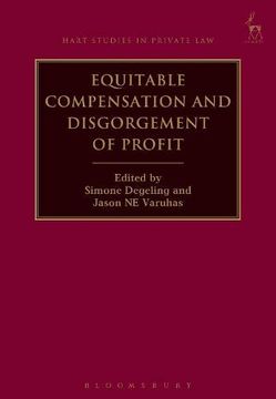 portada Equitable Compensation and Disgorgement of Profit: 21 (Hart Studies in Private Law) (in English)