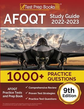 portada AFOQT Study Guide 2022-2023: AFOQT Practice Tests (1,000+ Questions) and Prep Book [9th Edition] (en Inglés)