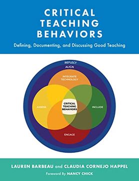 portada Critical Teaching Behaviors: Defining, Documenting, and Discussing Good Teaching