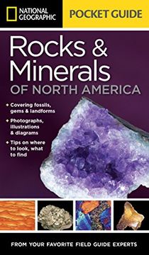 portada National Geographic Pocket Guide to Rocks and Minerals of North America (in English)