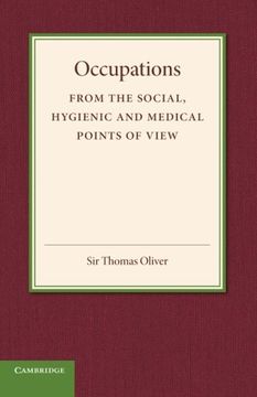 portada Occupations: From the Social, Hygenic and Medical Points of View (en Inglés)