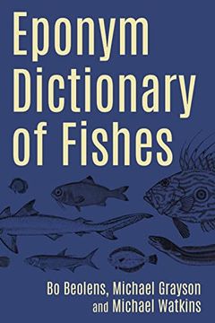 portada Eponym Dictionary of Fishes (en Inglés)