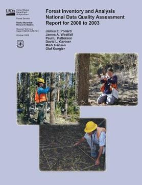 portada Forest Inventory and Analysis National Data Quality Assessment Report for 2000 to 2003 (en Inglés)