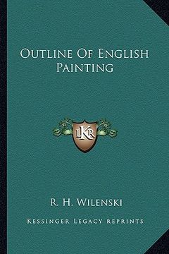 portada outline of english painting
