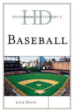 portada Historical Dictionary of Baseball (en Inglés)