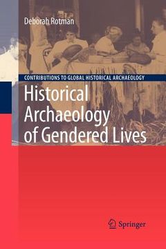 portada historical archaeology of gendered lives (en Inglés)