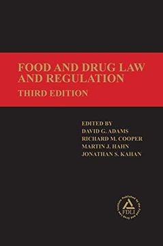 portada Food and Drug law and Regulation (en Inglés)