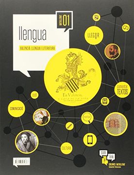 portada Llengua i Literatura 1º Bachillerato (valenciano) (Somoslink)
