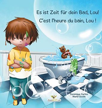 portada Es ist Zeit für Dein Bad, Lou! - C'est L'heure du Bain, lou! (in German)