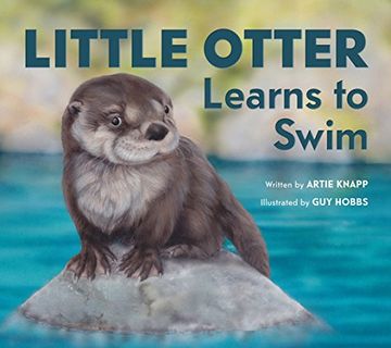 portada Little Otter Learns to Swim 