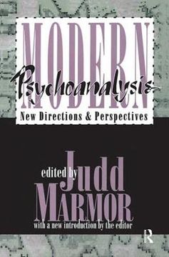 portada Modern Psychoanalysis: New Directions and Perspectives (en Inglés)