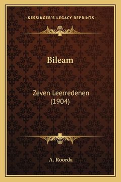 portada Bileam: Zeven Leerredenen (1904)
