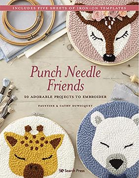 portada Punch Needle Friends: 20 Adorable Projects to Embroider 
