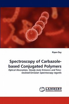 portada spectroscopy of carbazole-based conjugated polymers (en Inglés)