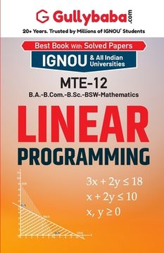 portada MTE-12 Linear Programming (in English)